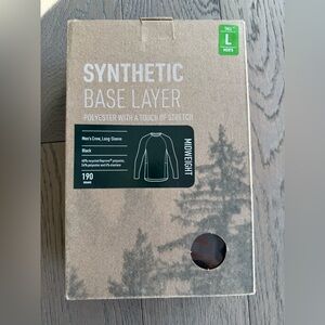 LL Bean Synthetic Base Layer Men’s Crew (L Tall)